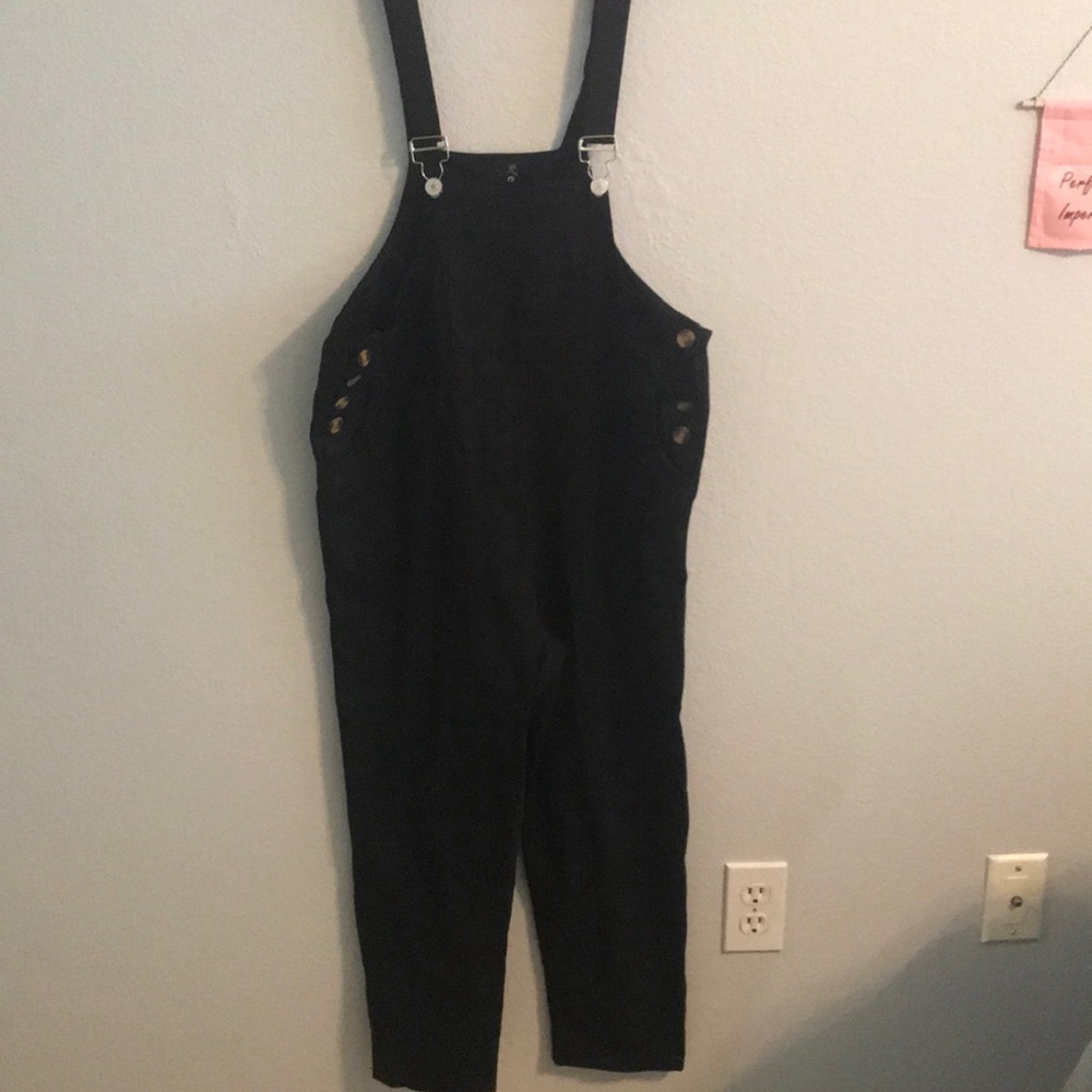 Brand New Black overalls
